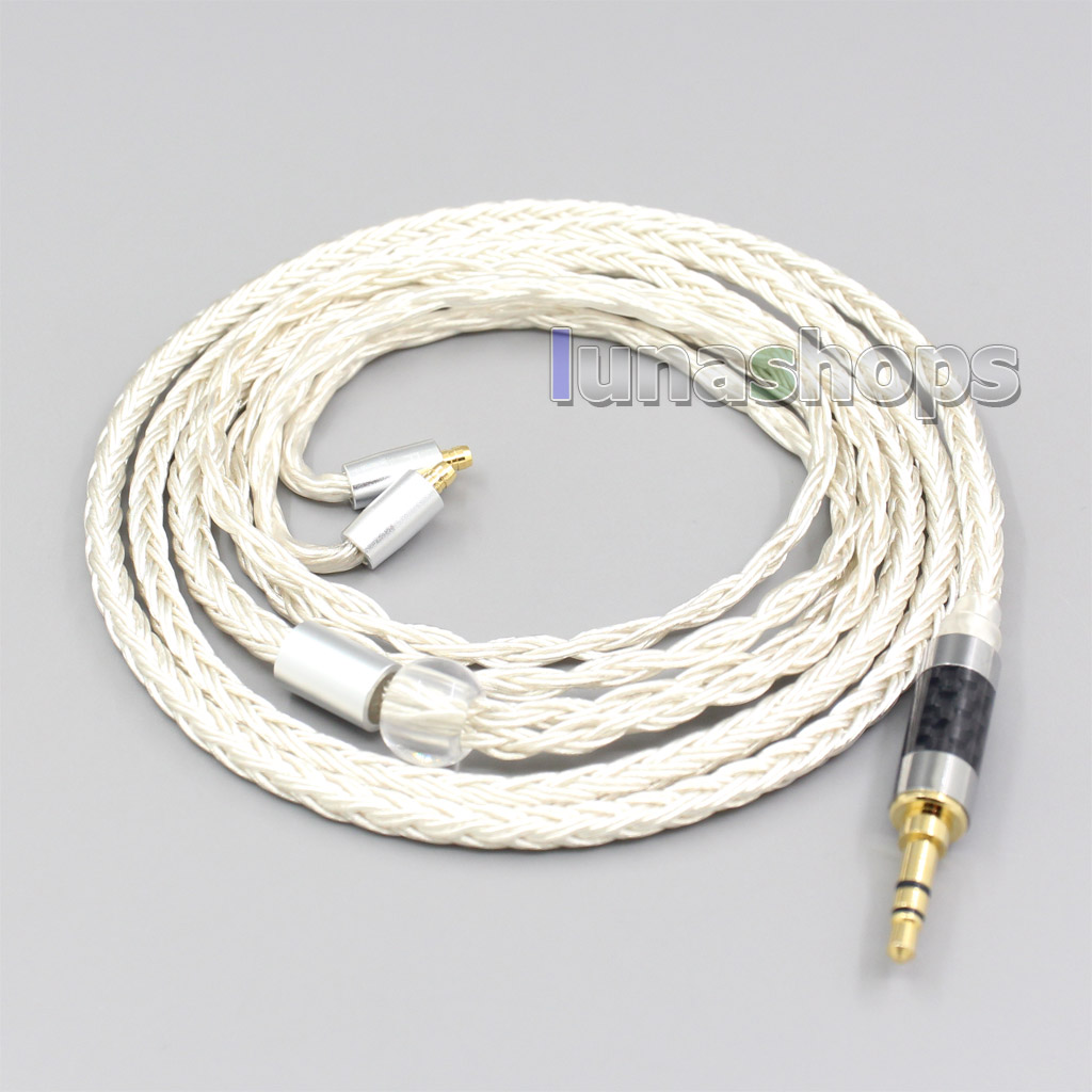 16 Core OCC Silver Plated Headphone Earphone Cable For Acoustune HS 1695Ti 1655CU 1695Ti 1670SS