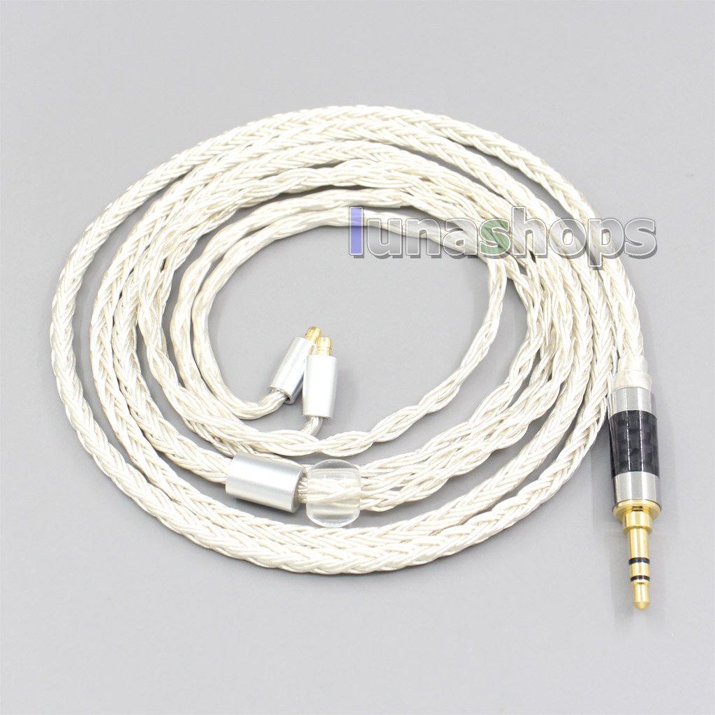 16 Core OCC Silver Plated Headphone Earphone Cable For Acoustune HS 1695Ti 1655CU 1695Ti 1670SS
