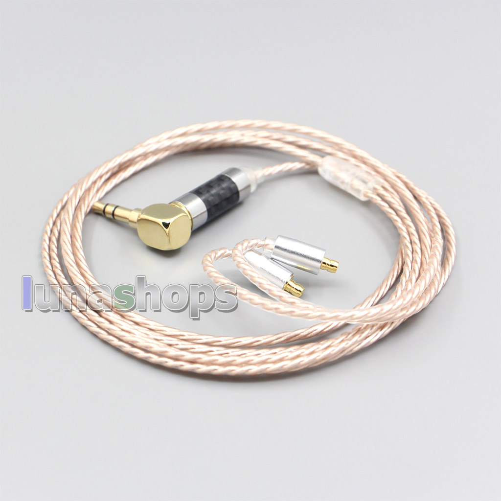 Hi-Res Brown XLR 3.5mm 2.5mm 4.4mm Earphone Cable For Acoustune HS 1695Ti 1655CU 1695Ti 1670SS