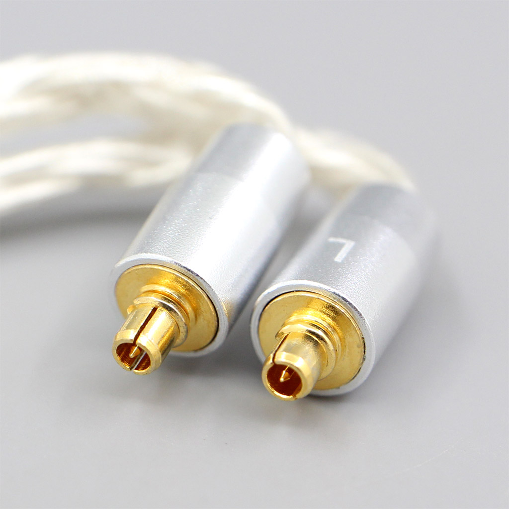 16 Core OCC Silver Plated Headphone Earphone Cable For Dunu T5 Titan 3 T3 (Increase Length MMCX)