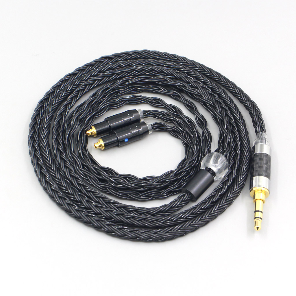 16 Core 7N OCC Black Braided Earphone Cable For Shure SRH1540 SRH1840 SRH1440 Headphone