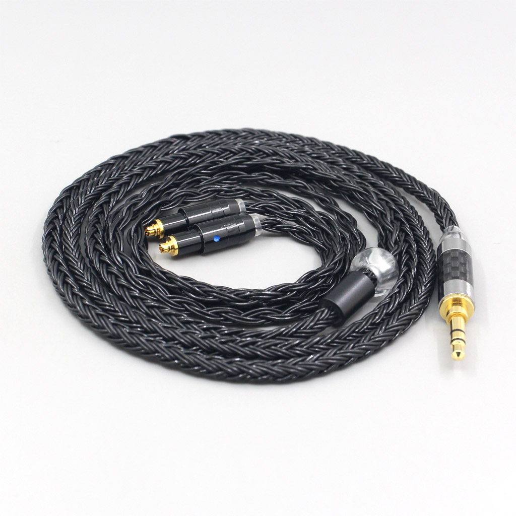 16 Core 7N OCC Black Braided Earphone Cable For Shure SRH1540 SRH1840 SRH1440 Headphone