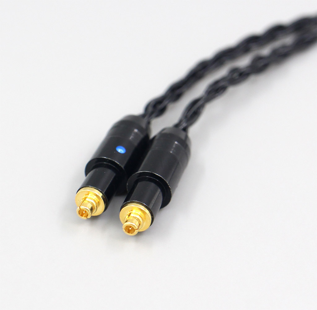 16 Core Black OCC Awesome All In 1 Plug Earphone Cable For Shure SRH1540 SRH1840 SRH1440