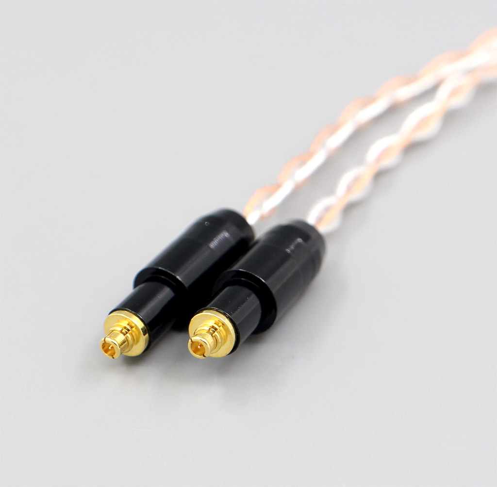 XLR 6.5mm 4.4mm 2.5mm 800 Wires Silver + OCC Headphone Cable For Shure SRH1540 SRH1840 SRH1440