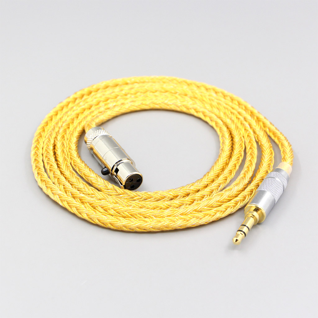 16 Core OCC Gold Plated Earphone Headphone Cable For AKG Q701 K702 K271 K272 K240 K141 K712 K181 K267 K712