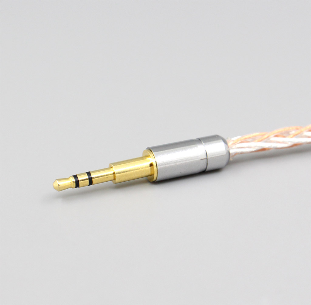 XLR 6.5mm 4.4mm 2.5mm 800 Wires Silver + OCC Headphone Cable For Creative live2 Aurvana Sennheiser PXC480 PXC550 mm450 mm550