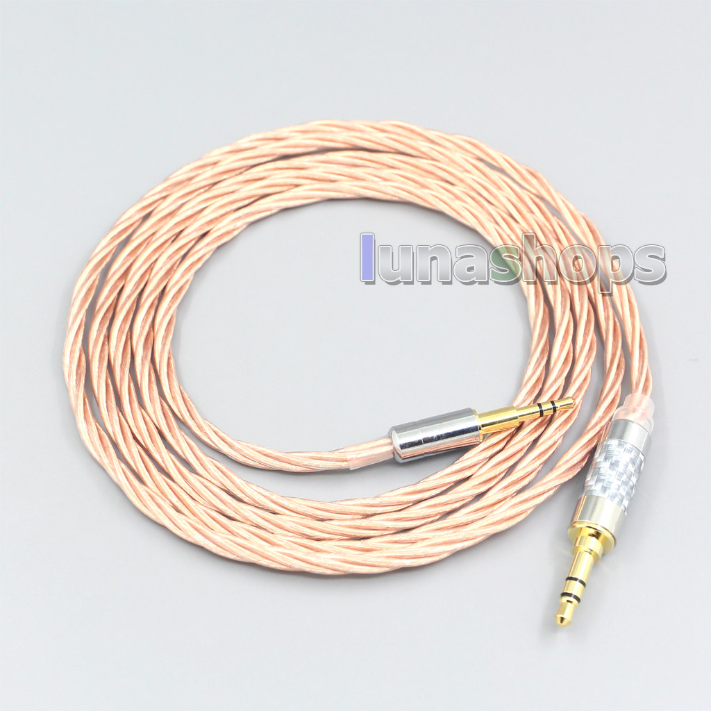 Silver Plated OCC Shielding Coaxial Earphone Cable For Creative live2 Aurvana Sennheiser PXC480 PXC550 mm450 m