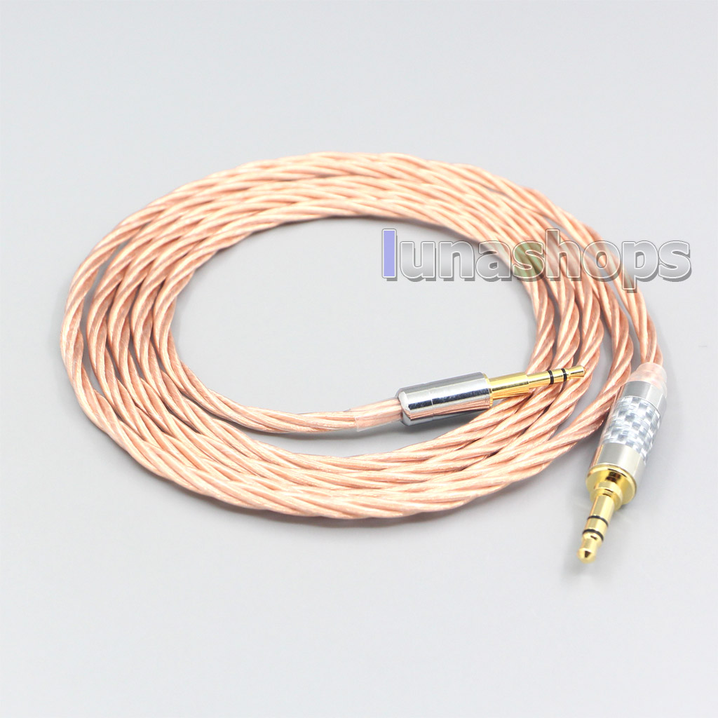 Silver Plated OCC Shielding Coaxial Earphone Cable For Creative live2 Aurvana Sennheiser PXC480 PXC550 mm450 m