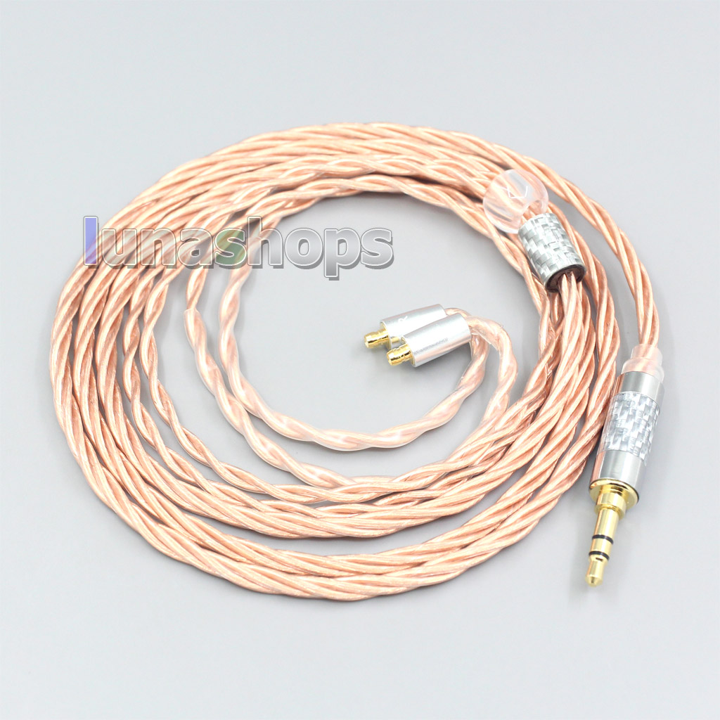 Silver Plated OCC Shielding Coaxial Earphone Cable For Acoustune HS 1695Ti 1655CU 1695Ti 1670SS