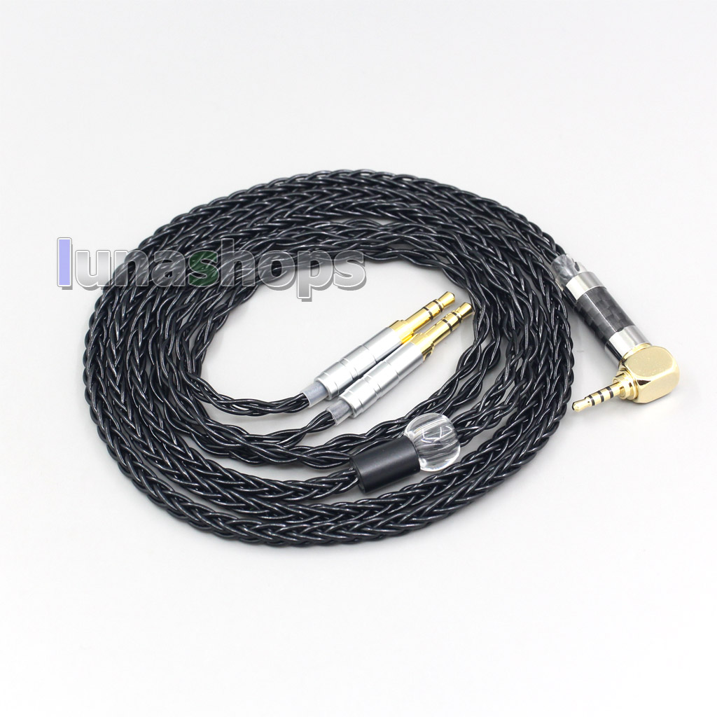 8 Core Headphone Earphone Cable For Denon AH-D600 D7100 Hifiman Sundara Ananda HE1000se HE6se he400