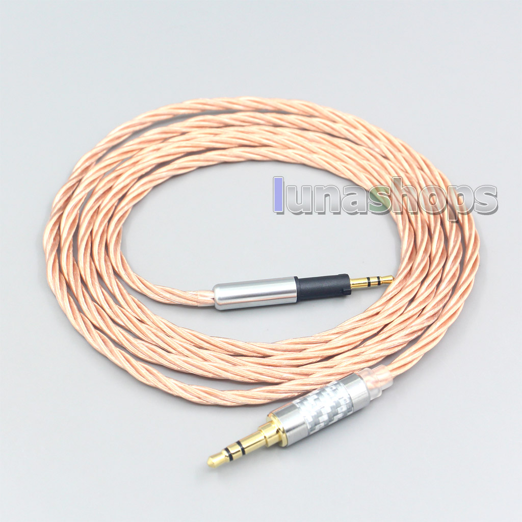 Silver Plated OCC Shielding Coaxial Earphone Cable For AKG K450 K451 K452 K480 Q460 Headset Headphone