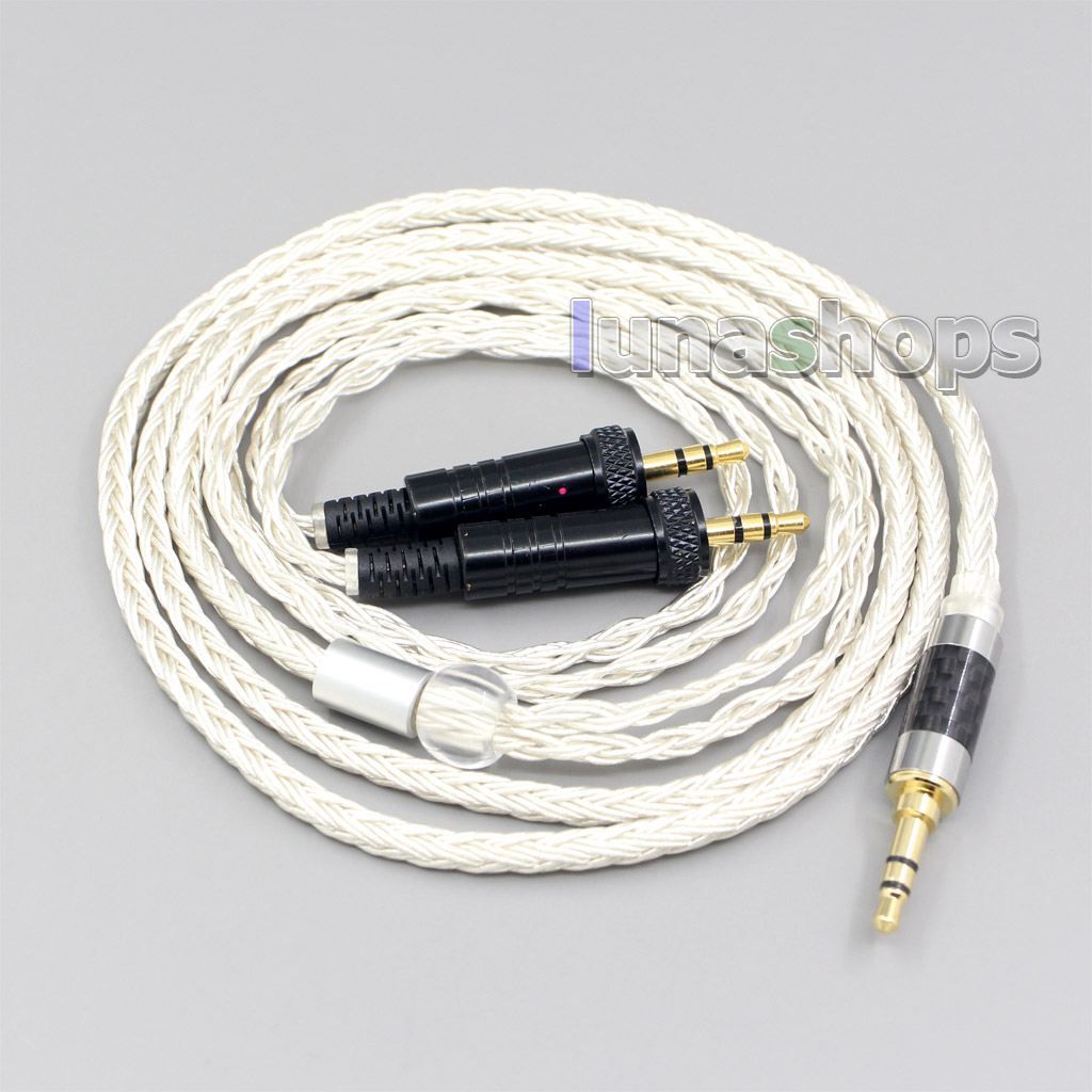 16 Core OCC Silver Plated Earphone Cable For Sony MDR-Z1R MDR-Z7 MDR-Z7M2 With Screw To Fix