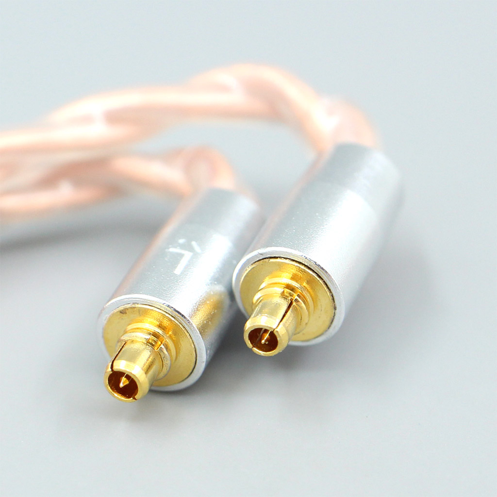 Silver Plated OCC Shielding Coaxial Earphone Cable For Dunu T5 Titan 3 T3 (Increase Length MMCX)