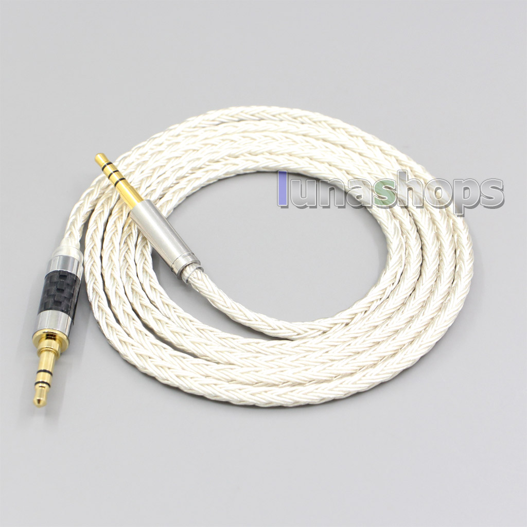 16 Core OCC Silver Plated Headphone Earphone Cable For AKG Q701 K702 K271 K272 K240 K141 K712 K181 K267 K712