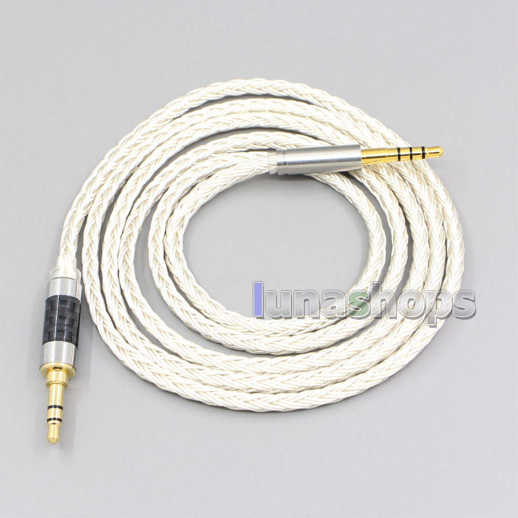 16 Core OCC Silver Plated Headphone Earphone Cable For AKG Q701 K702 K271 K272 K240 K141 K712 K181 K267 K712