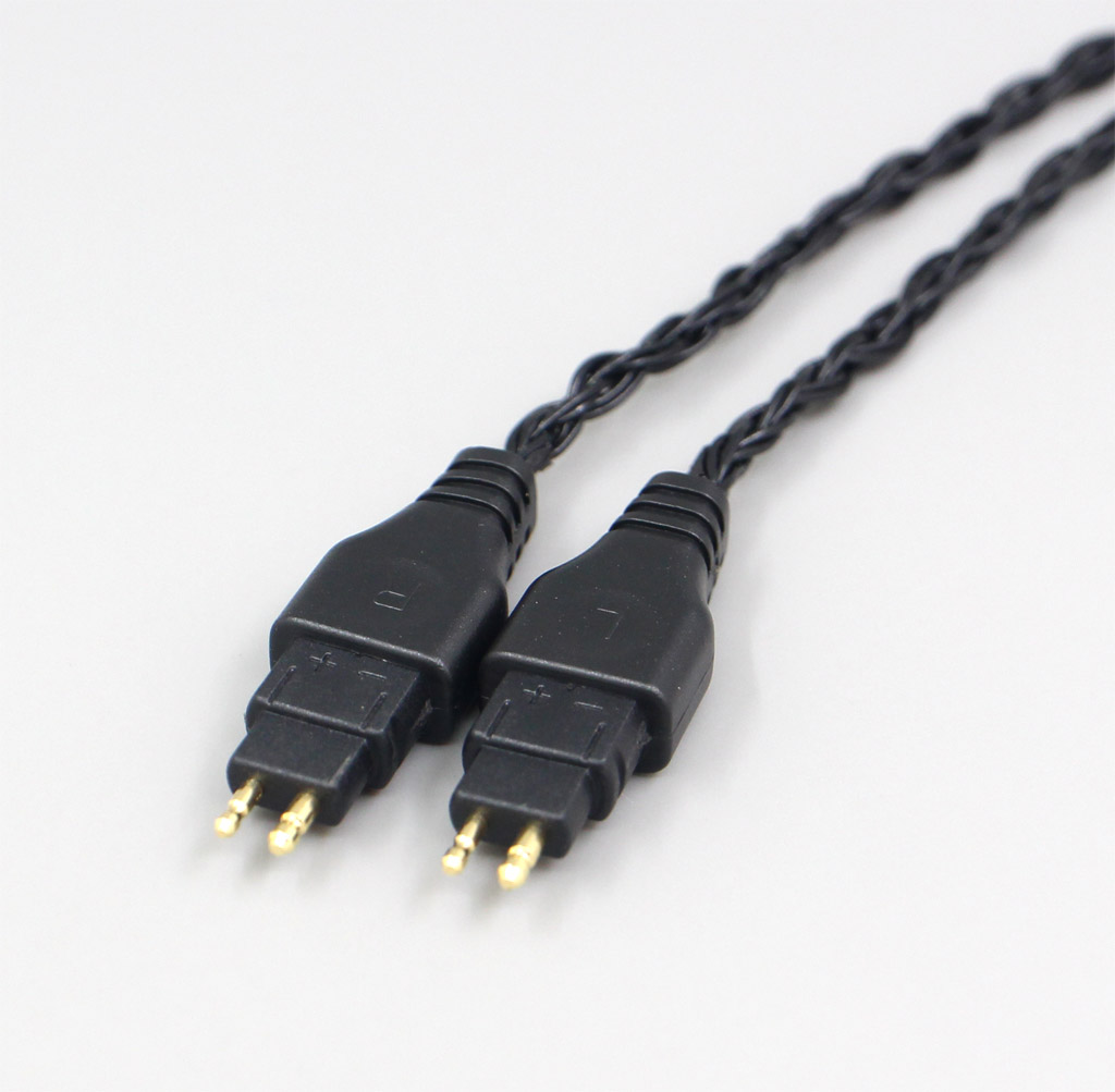 16 Core Black OCC Awesome All In 1 Plug Earphone Cable For Sennheiser HD580 HD600 HD650 HDxxx HD660S
