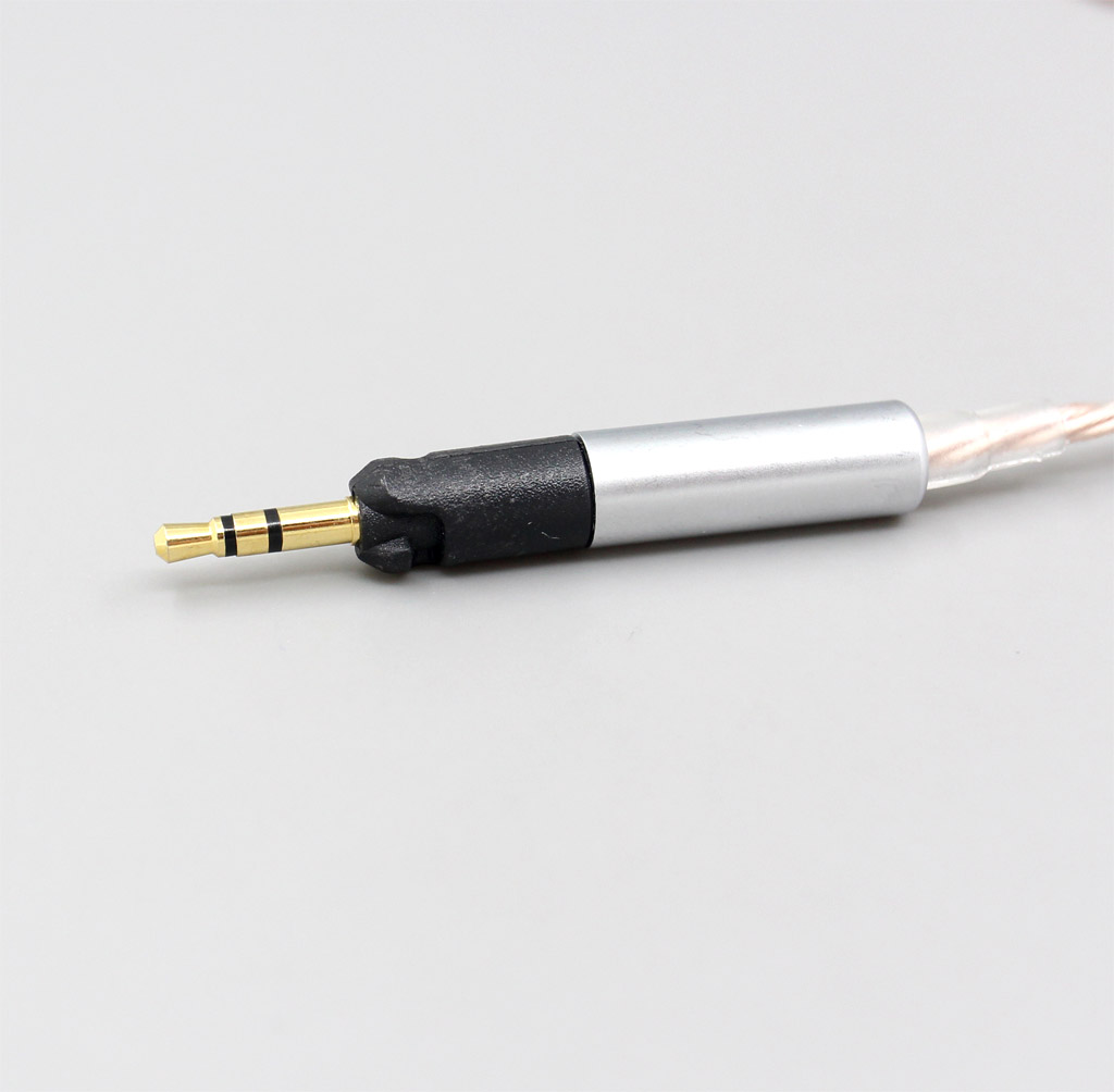 Hi-Res Brown XLR 3.5mm 2.5mm 4.4mm Earphone Cable For Sennheiser HD598se HD559 hd569 hd579 hd599 hd558 hd518