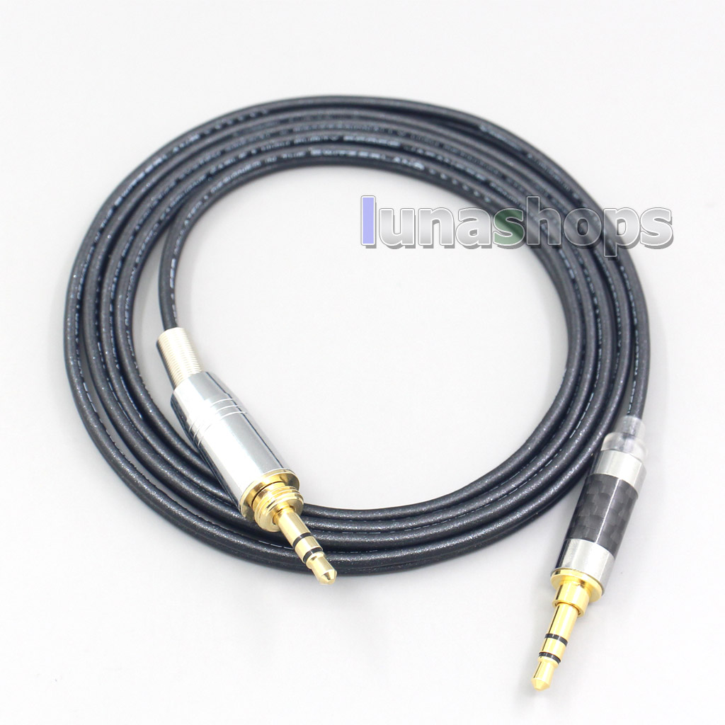 2.5mm 4.4mm XLR Black 99% Pure PCOCC Earphone Cable For Audio-Technica ATH-pro500mk2 PRO700MK2 PRO5V M50 M50RD