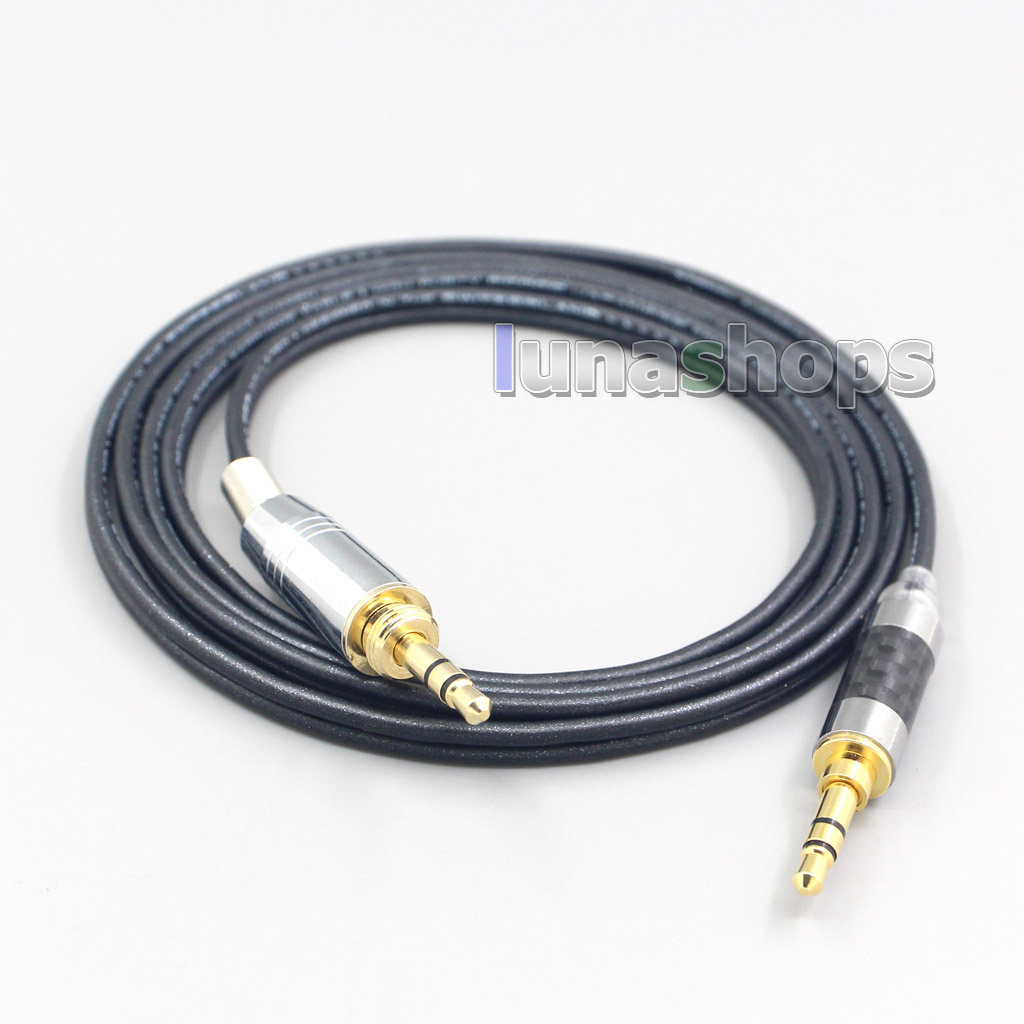 2.5mm 4.4mm XLR Black 99% Pure PCOCC Earphone Cable For Audio-Technica ATH-pro500mk2 PRO700MK2 PRO5V M50 M50RD