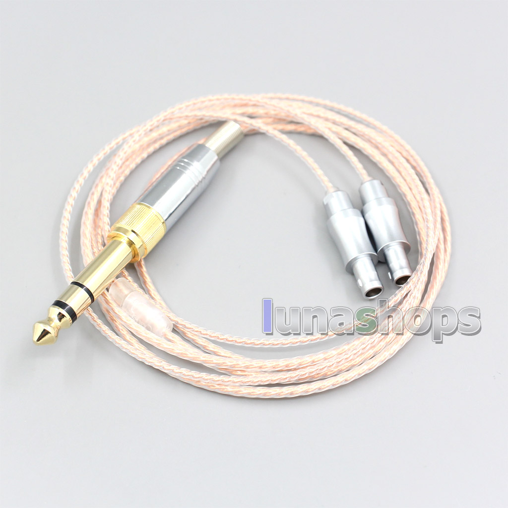 6.5mm XLR Hi-Res 7N OCC Headphone Cable For Sennheiser HD800 HD800s HD820s HD820 Enigma Acoustics Dharma D1000