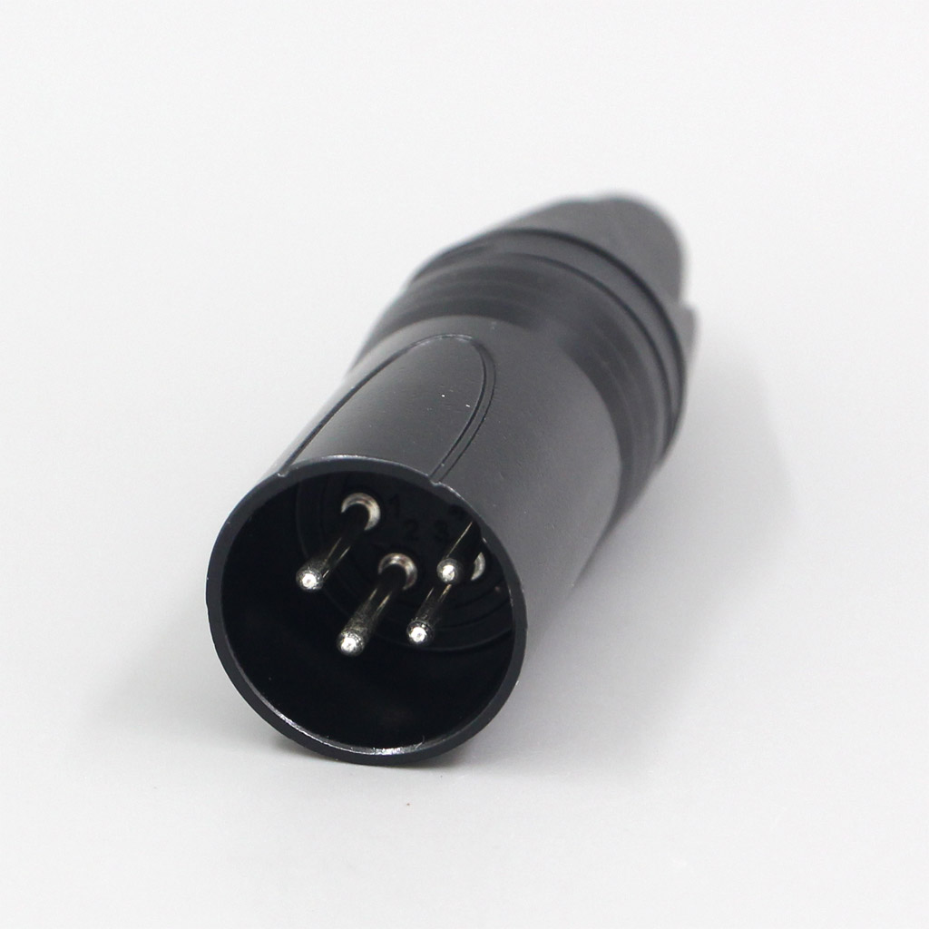 6.5mm XLR 4 Pole 3 Pole Male Female Plug adapter For DIY Repair Custom Earphone Headphone Cable