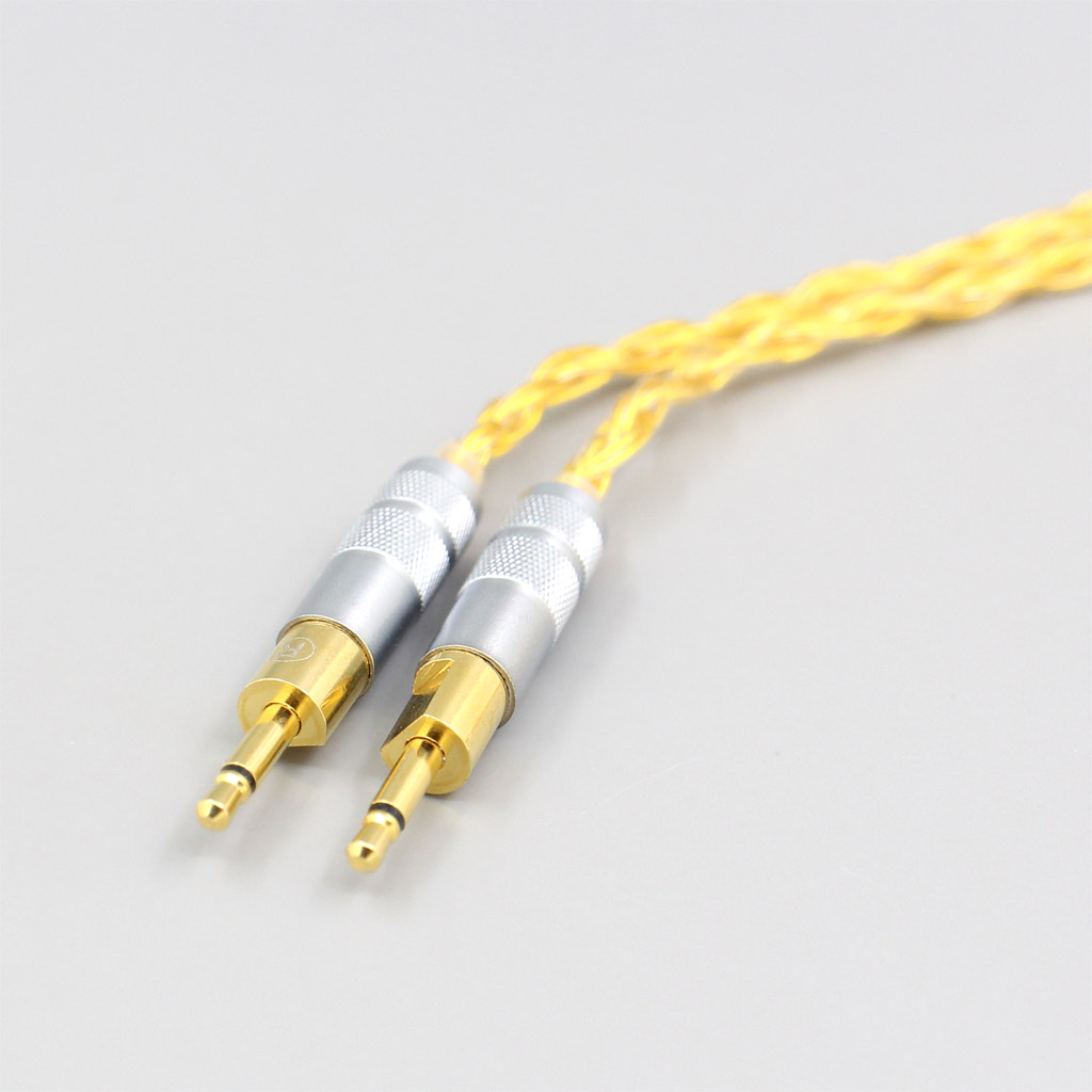 16 Core OCC Gold Plated Braided Earphone Cable For Sennheiser HD700 Headphone 2.5mm pin