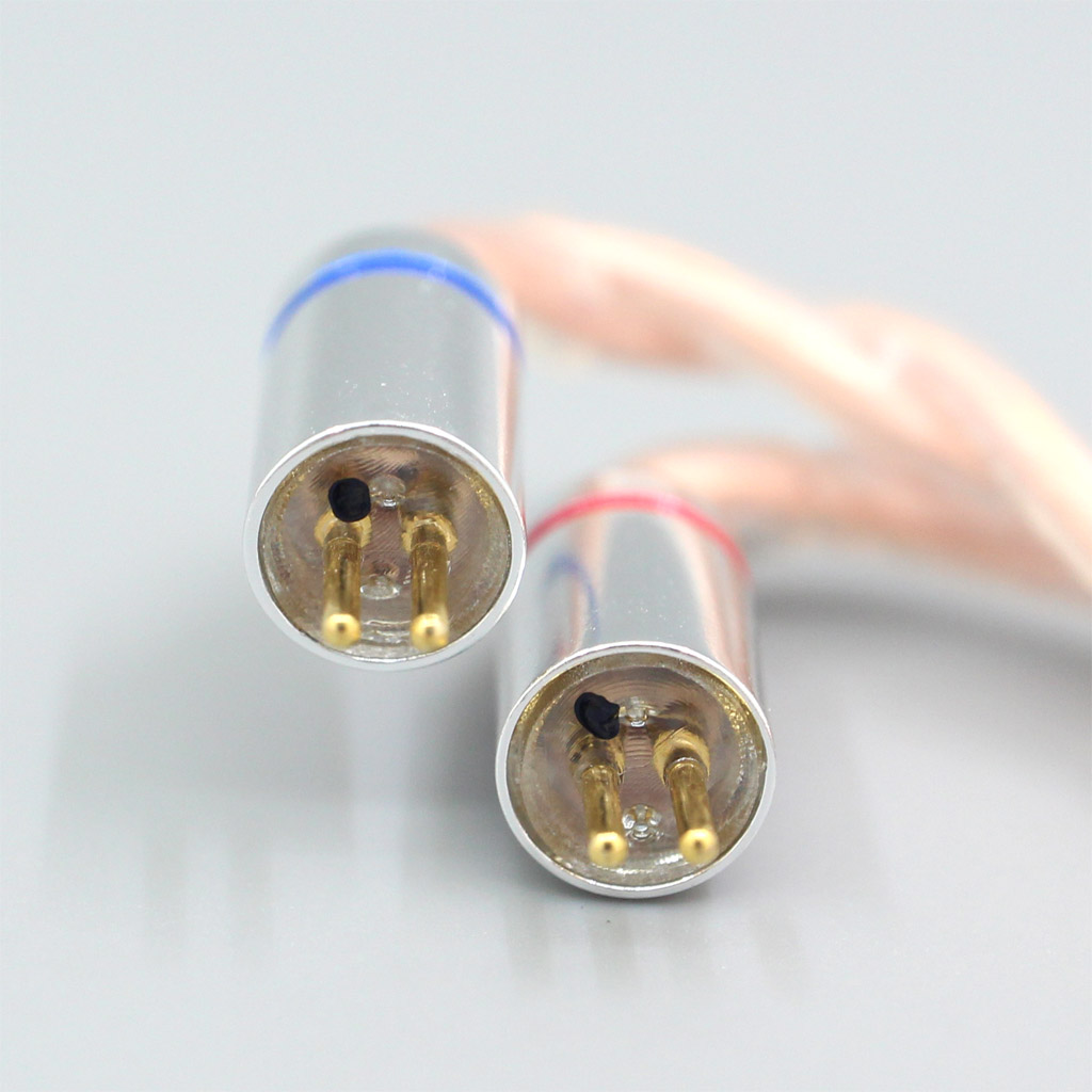 Silver Plated OCC Shielding Coaxial Earphone Cable For 0.78mm Flat Step JH Audio JH16 Pro JH11 Pro 5 6 7 BA Custom