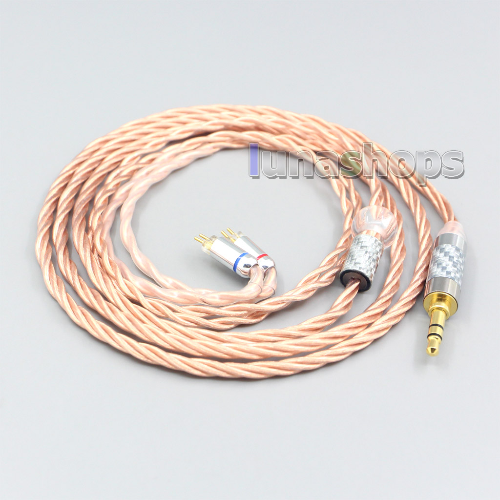 Silver Plated OCC Shielding Coaxial Earphone Cable For 0.78mm BA Custom Westone W4r UM3X UM3RC JH13 High Step