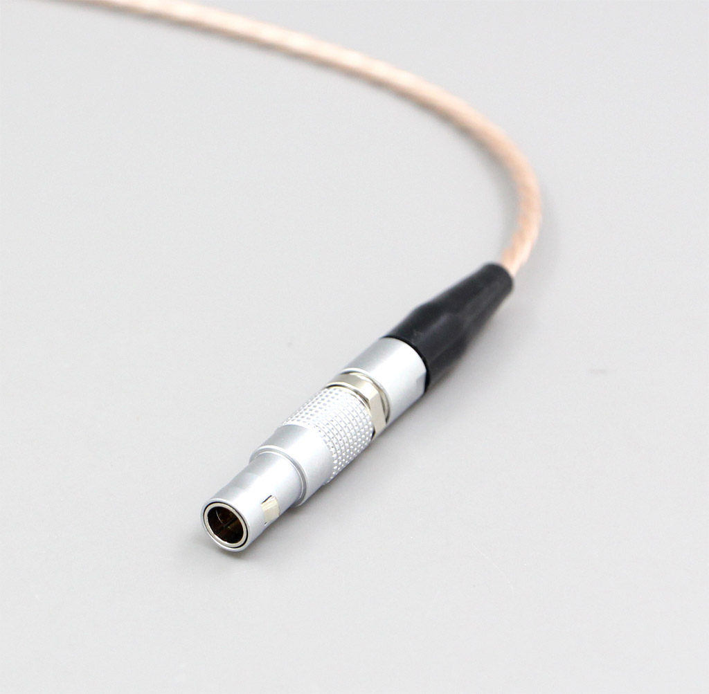 Hi-Res Brown XLR 3.5mm 2.5mm 4.4mm Earphone Cable For AKG K812 K872 Reference Headphone