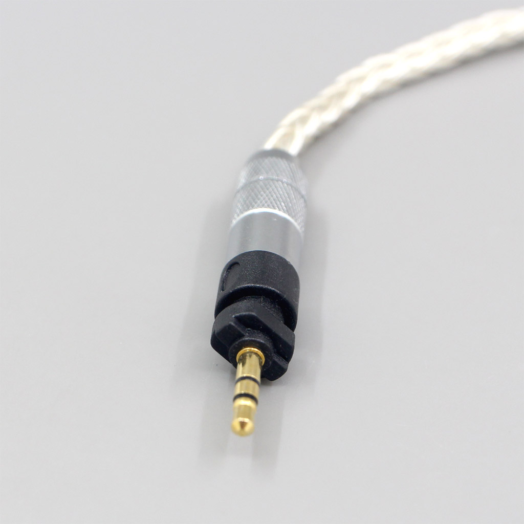 16 Core OCC Silver Plated Headphone Earphone Cable For Shure SRH840 SRH940 SRH440 SRH750DJ Philips SHP9000 SHP8900