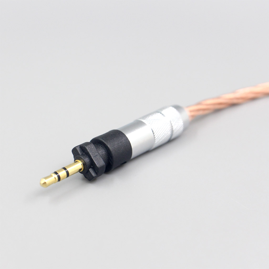 Silver Plated OCC Shielding Coaxial Earphone Cable For Shure SRH840 SRH940 SRH440 SRH750DJ Philips SHP9000 SHP8900