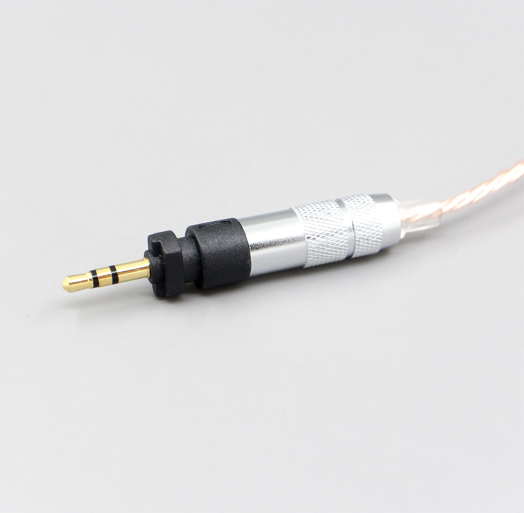 Hi-Res Brown XLR 3.5mm 2.5mm 4.4mm Earphone Cable For Shure SRH840 SRH940 SRH440 SRH750DJ Philips SHP9000 SHP8900