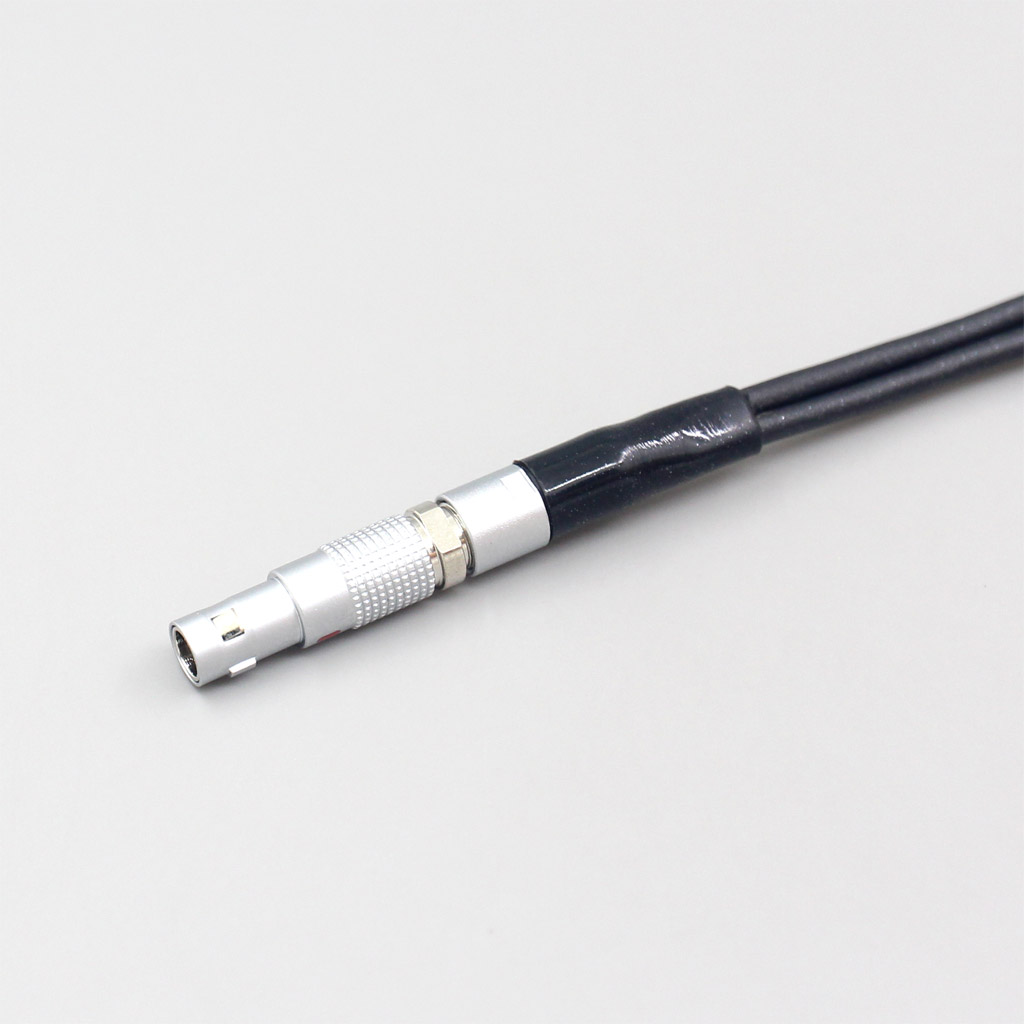 2.5mm 3.5mm 4.4mm XLR Black 99% Pure PCOCC Earphone Cable For AKG K812 K872 Reference Headphone