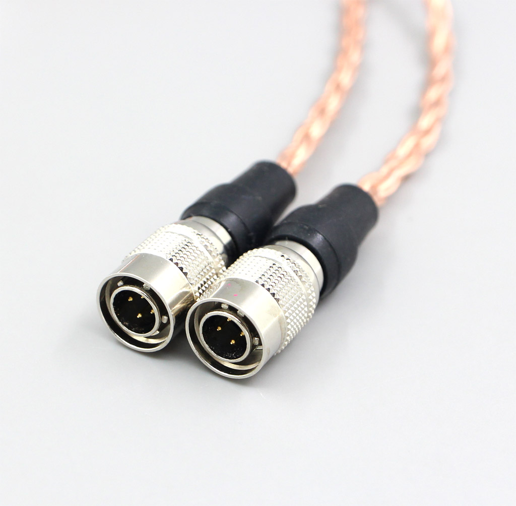 XLR 3 4 Pole 6.5mm 16 Core 99% 7N OCC Headphone Cable For Mr Speakers Alpha Dog Ether C Flow Mad Dog AEON