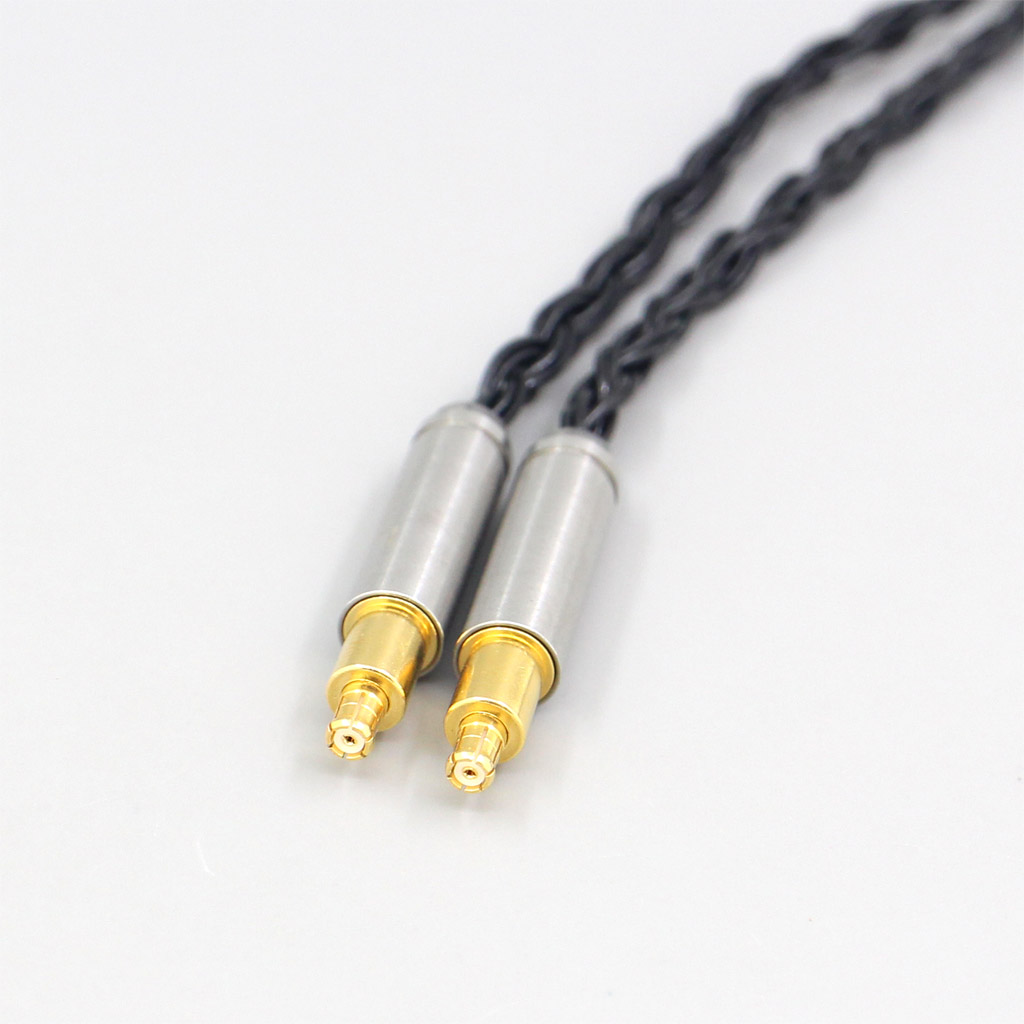 16 Core 7N OCC Black Braided Earphone Cable For Audio Technica ATH-ADX5000 ATH-MSR7b 770H 990H A2DC Headphone