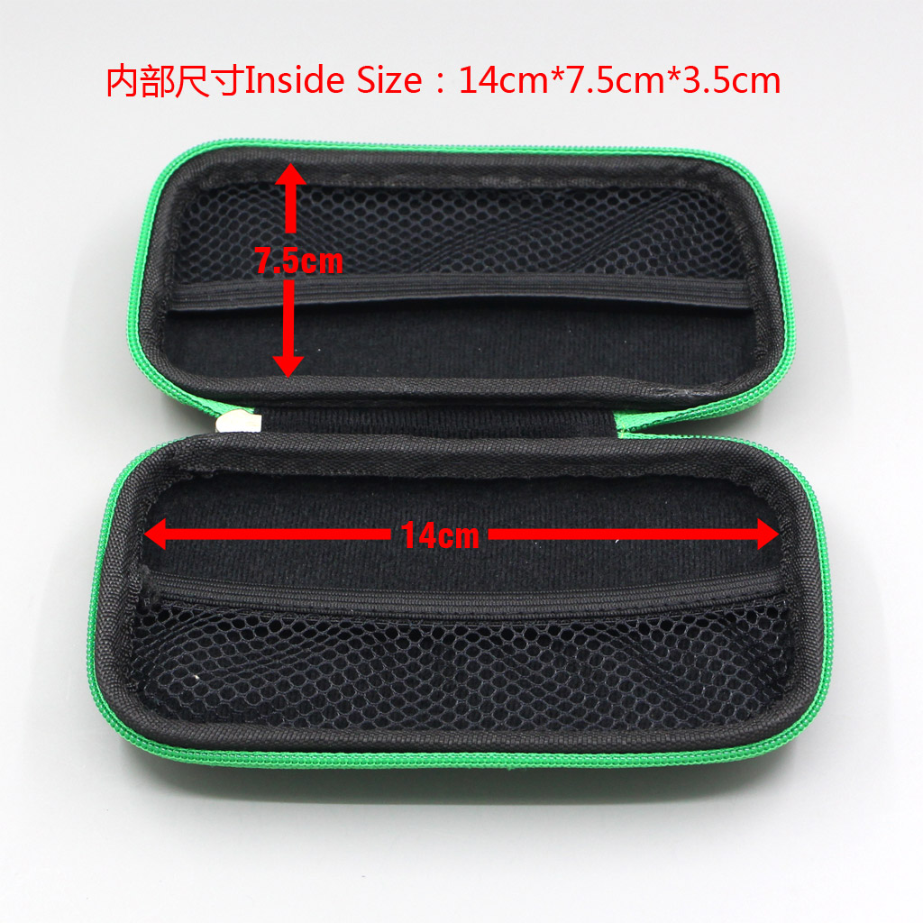 Oblong Pocket Bag Hard Case Storage for M.2 SSD Hardisk Box Drive and USB Cable