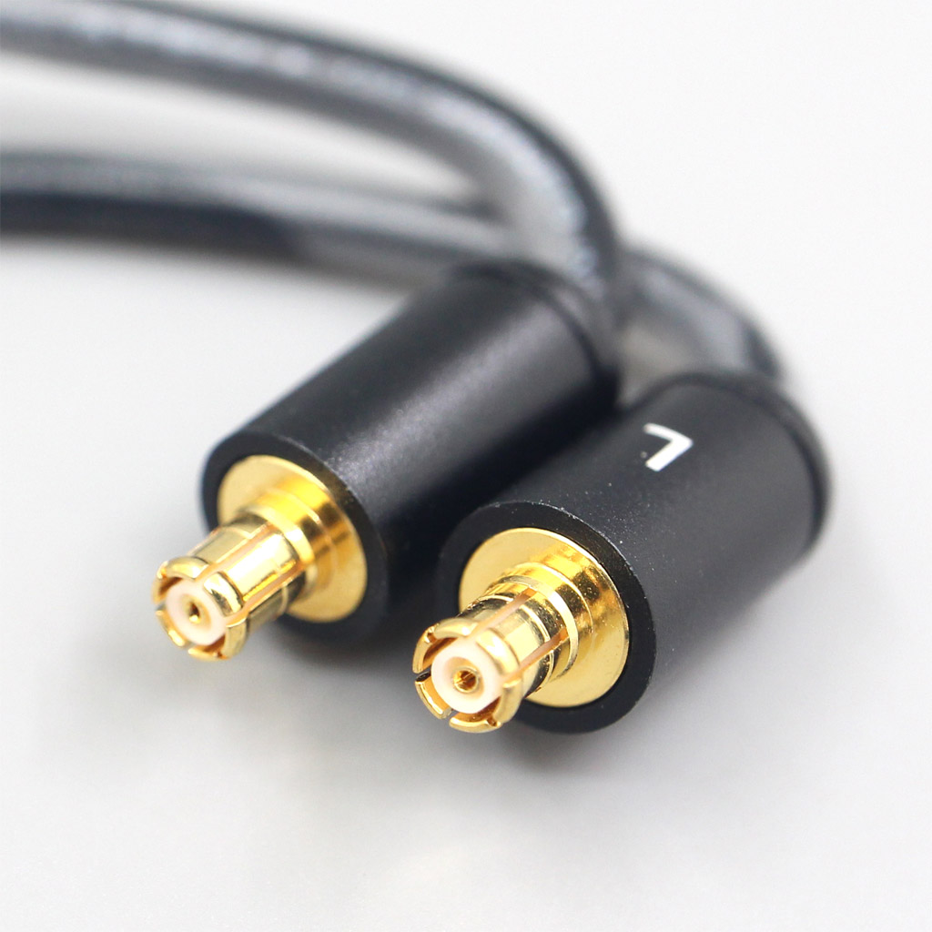 2.5mm 4.4mm Black 99% Pure PCOCC Earphone Cable For Audio Technica ATH-CKR100 ATH-CKR90 CKS1100 CKR100IS CKS1100I