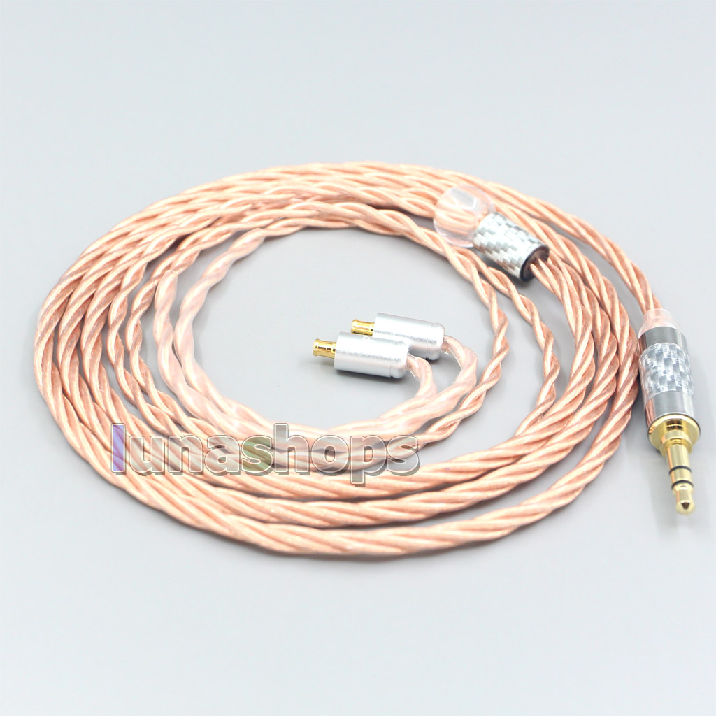 Silver Plated OCC Shielding Coaxial Earphone Cable For Audio Technica ATH-CKR100 CKR90 CKS1100 CKR100IS CKS1100I