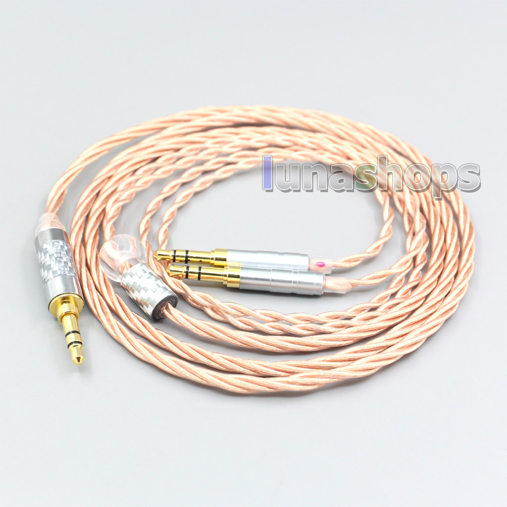 Silver Plated OCC Shielding Headphone Cable For Pioneer Amiron Home Aventho Pioneer SE-MONITOR 5 SEM5