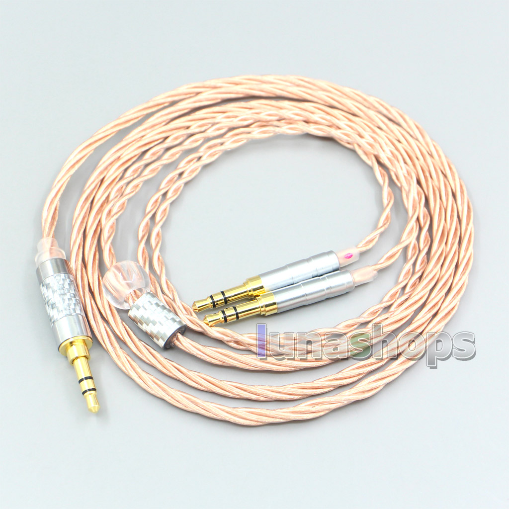 Silver Plated OCC Shielding Headphone Cable For Pioneer Amiron Home Aventho Pioneer SE-MONITOR 5 SEM5