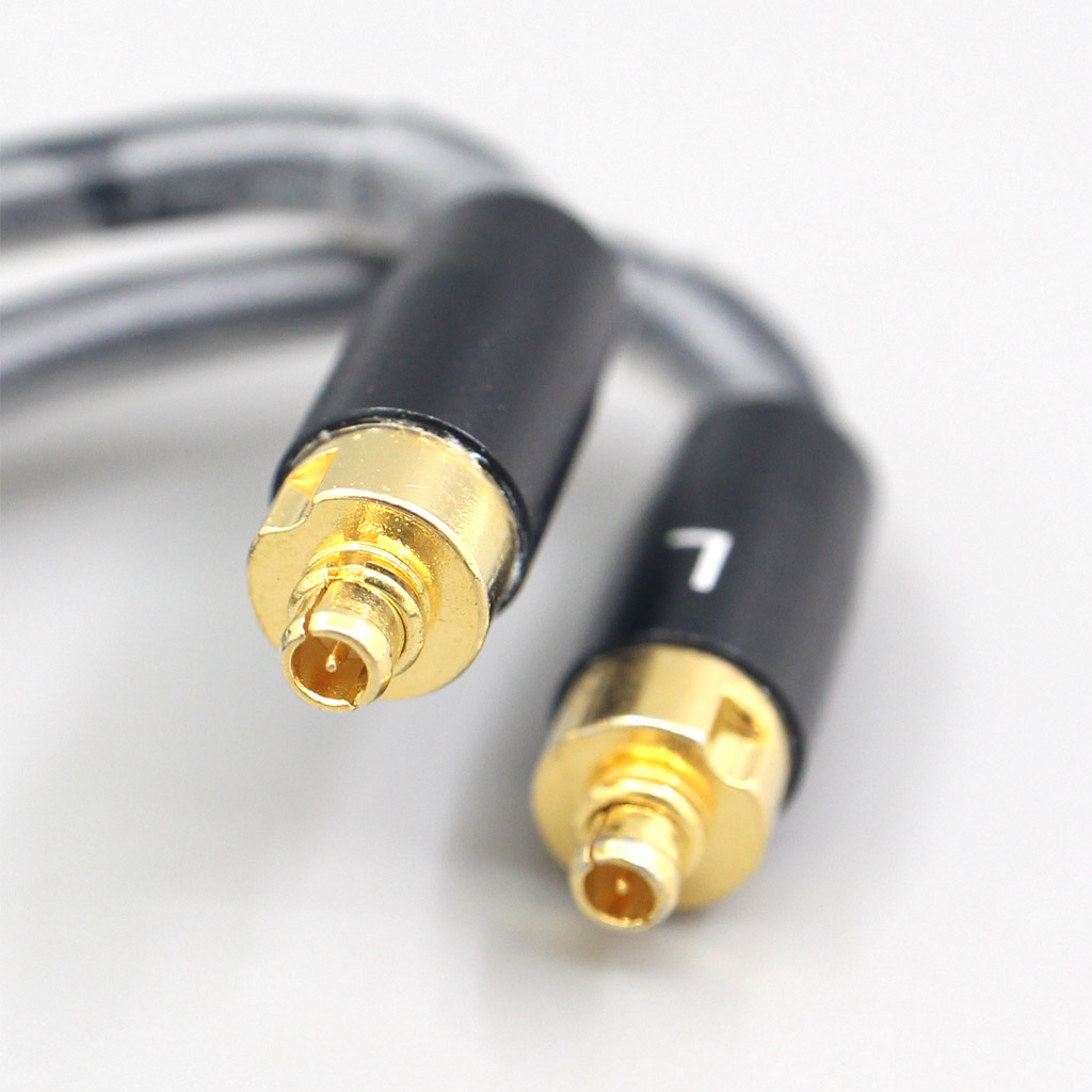2.5mm 4.4mm XLR 3.5mm Black 99% Pure PCOCC Earphone Cable For Dunu dn-2002