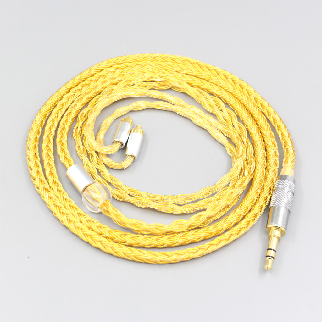 16 Core OCC Gold Plated Braided Earphone Cable For Dunu dn-2002