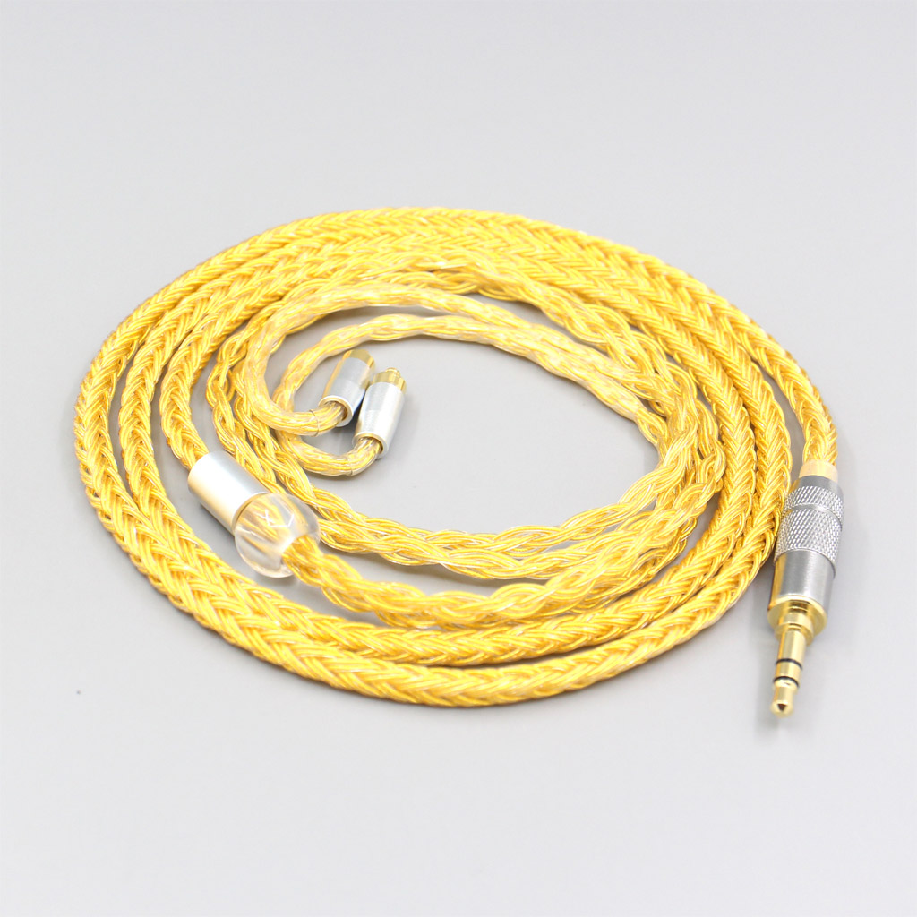 16 Core OCC Gold Plated Braided Earphone Cable For Dunu dn-2002