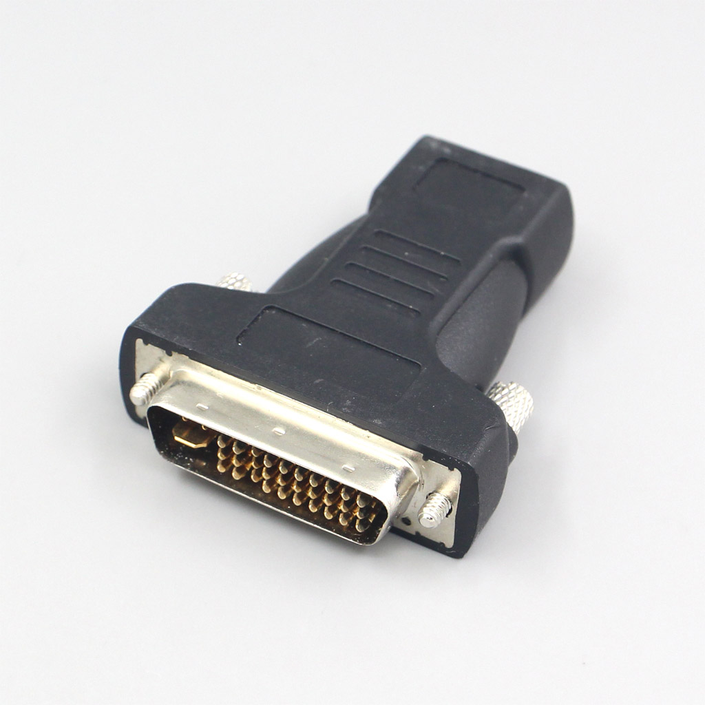 Original HDMI Female To M1(P&A) DVI 30+5 M1-DA Video Audio converter adapter For HP Infocus Optoma Projector