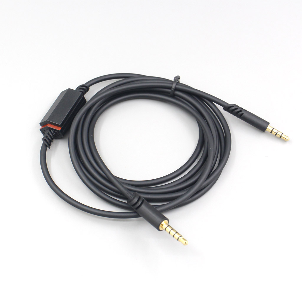 200pcs New Audio Earphone Cable with WW 200pcs Volume Control for Logitech A10 A40 G233 Gaming Headset wired headphones Audio Cable