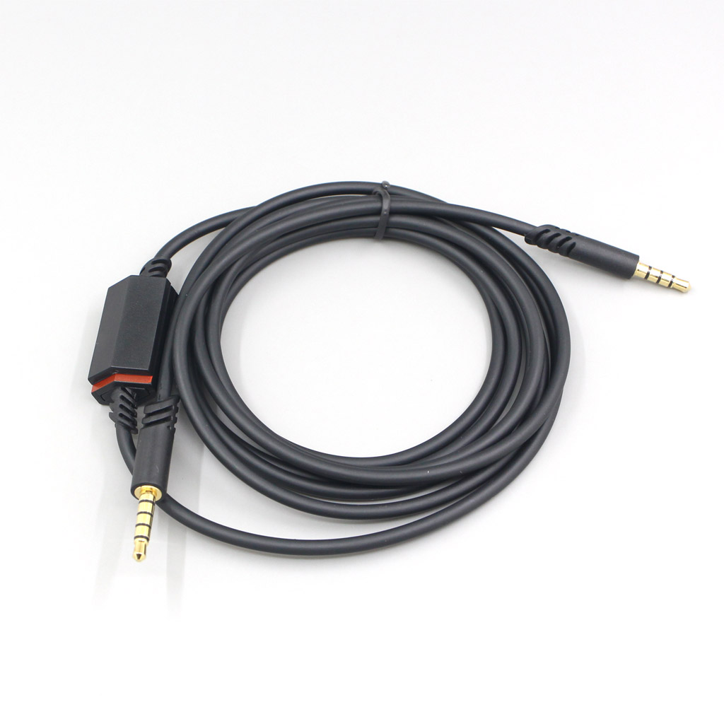200pcs New Audio Earphone Cable with WW 200pcs Volume Control for Logitech A10 A40 G233 Gaming Headset wired headphones Audio Cable