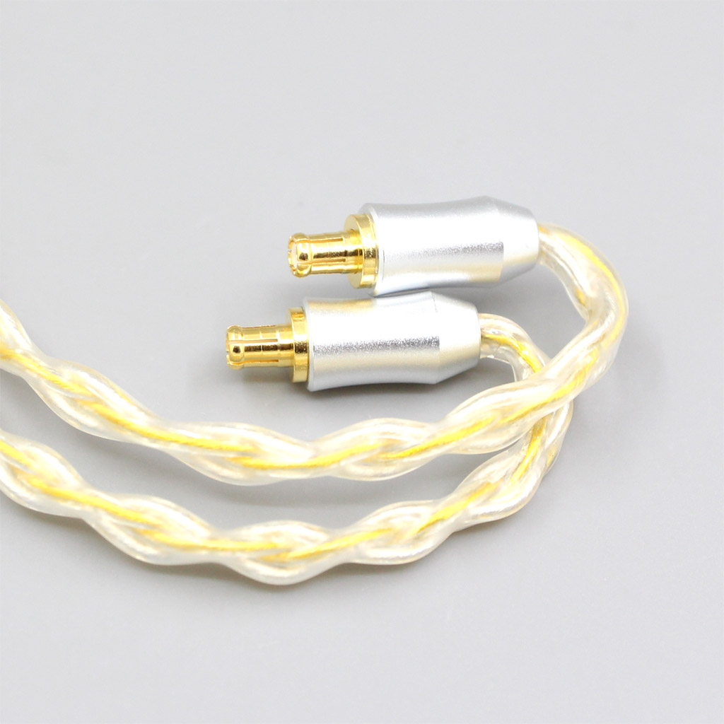 8 Core OCC Silver Gold Plated Earphone Cable For Audio Technica ath-ls400 ls300 ls200 ls70 ls50 e40 e50 e70 312A
