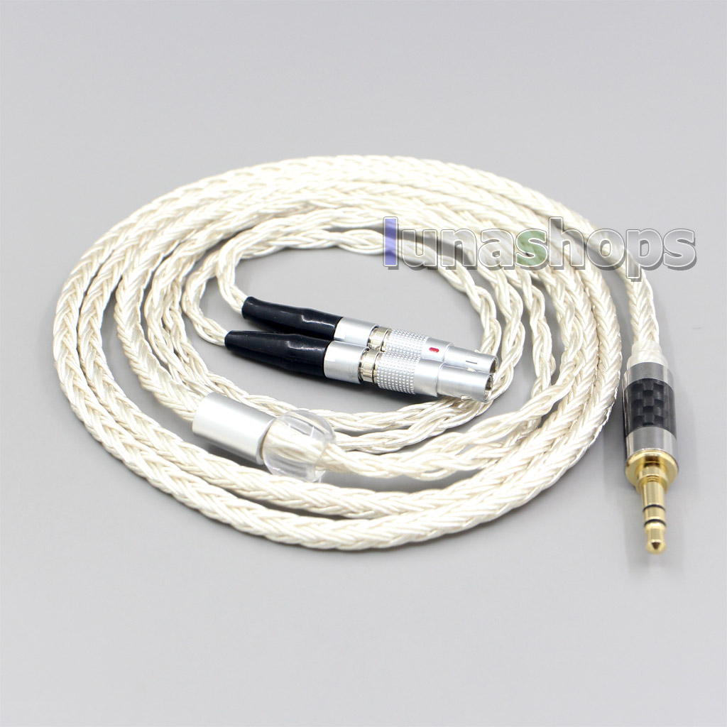 16 Core OCC Silver Plated Earphone Cable For Ultrasone Jubilee 25E dition ED8EX ED15
