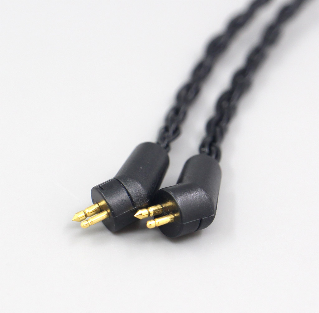 16 Core Black OCC Awesome All In 1 Plug Earphone Cable For Etymotic ER4B ER4PT ER4S ER6I ER4 2pin