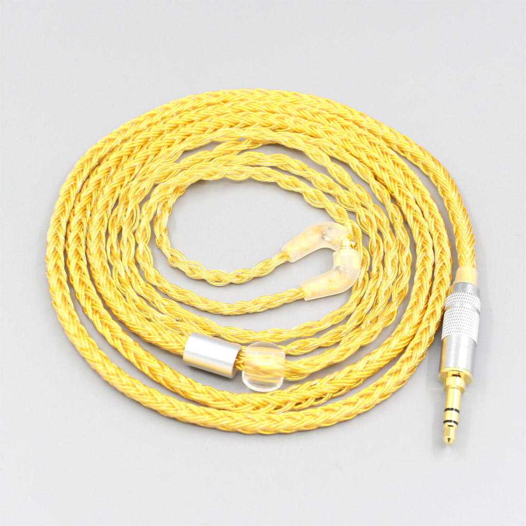 16 Core OCC Gold Plated Braided Earphone Cable For Etymotic ER4SR ER4XR ER3XR ER3SE ER2XR ER2SE